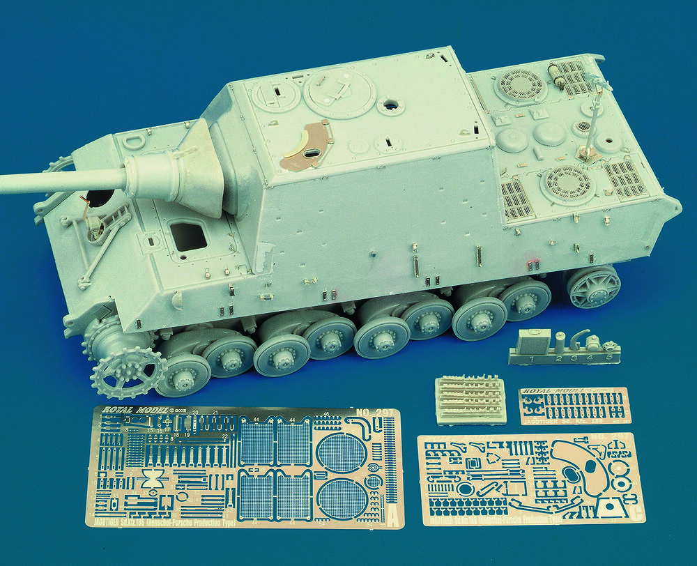 1/35 Jagdtiger Sd.Kpz. 186 Henschel-Porsche Type