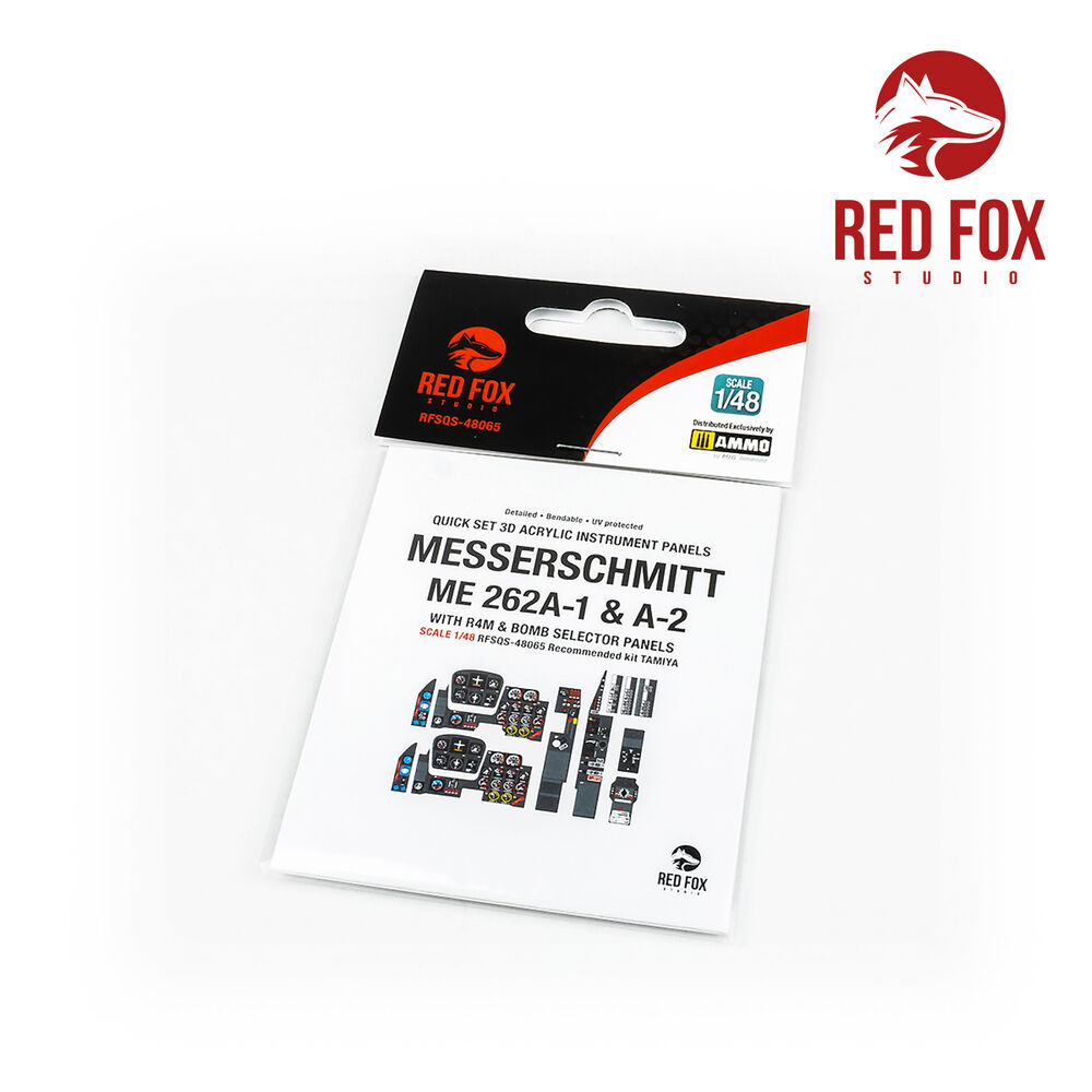 Fotografie 1/48 Messerschmitt Me 262A-1/A-2 with R4M & Bomb Selector (for Tamiya kit)