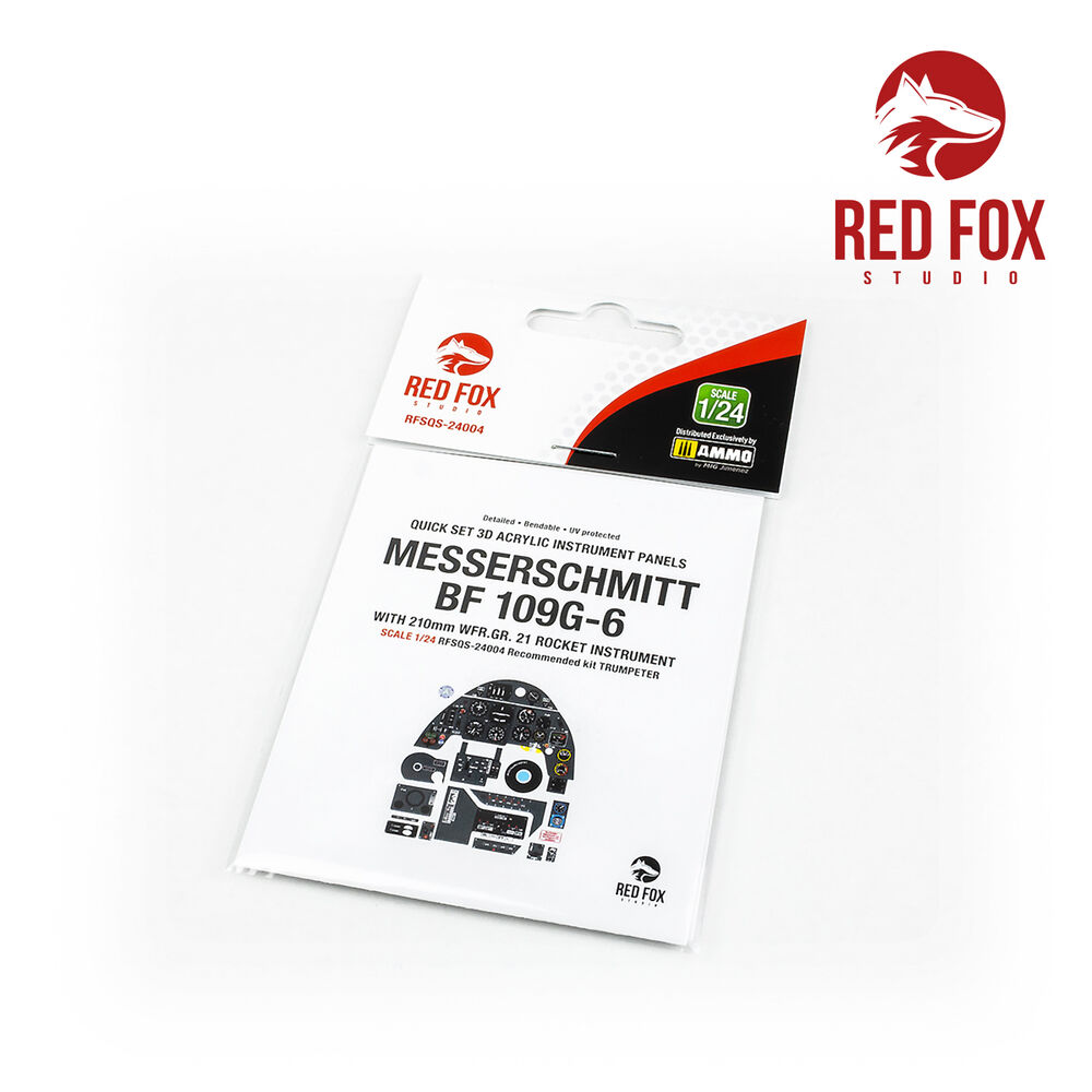 Fotografie 1/24 Messerschmitt Bf 109G-6 with WFR.GR.21 Rocket Panel (for Trumpeter kit)