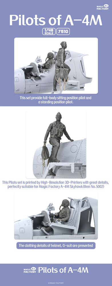 Fotografie 1/48 Pilots of A-4M