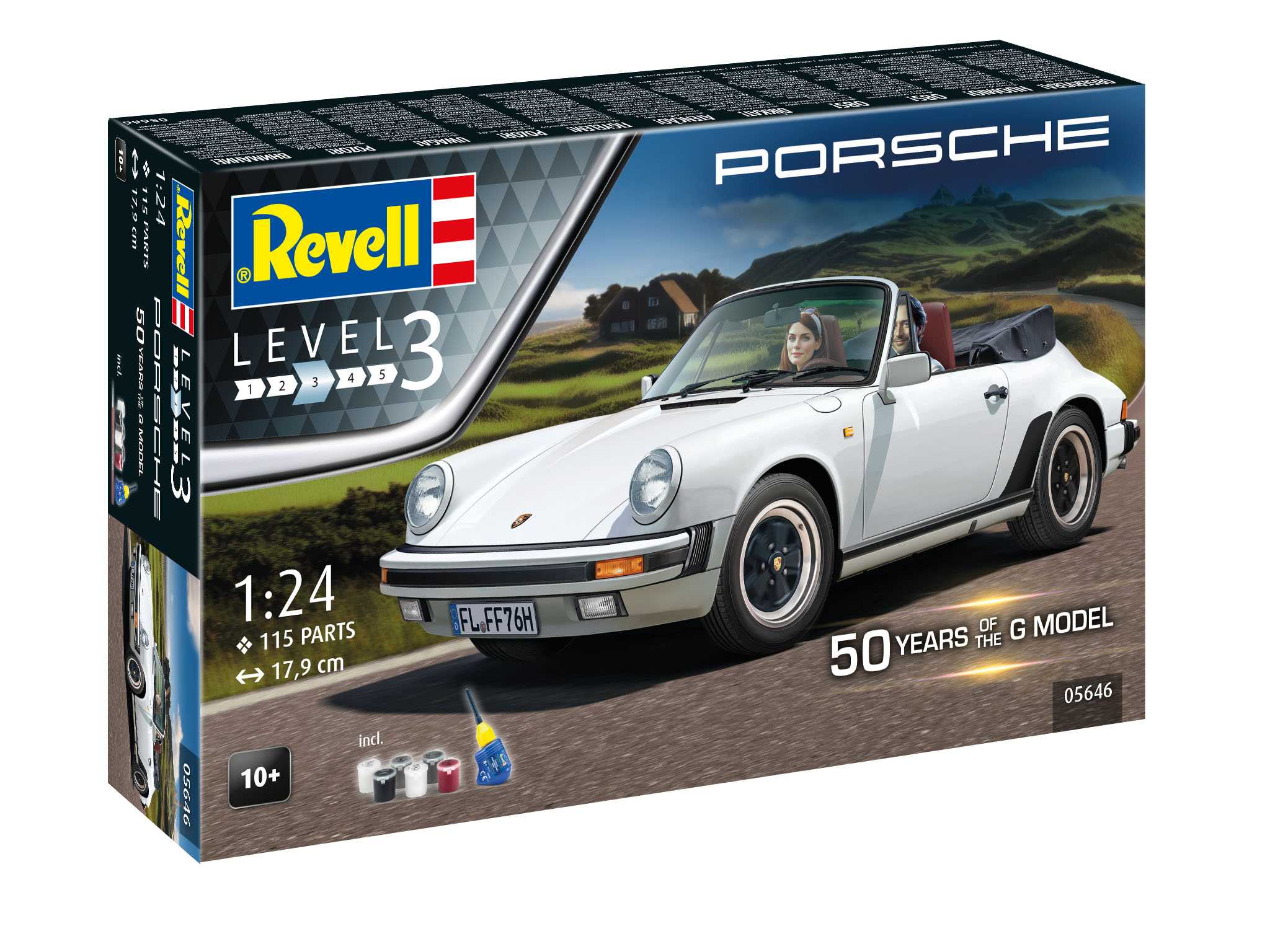 Gift-Set auto 05646 - 50 Years of Porsche 911 G-Model (1:24)