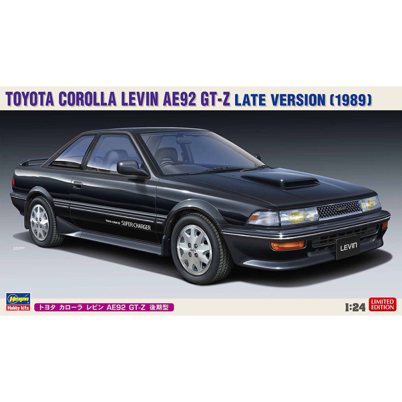 Fotografie 1/24 Toyota Corolla Levin AE92 GT-Z Late Version (1989)