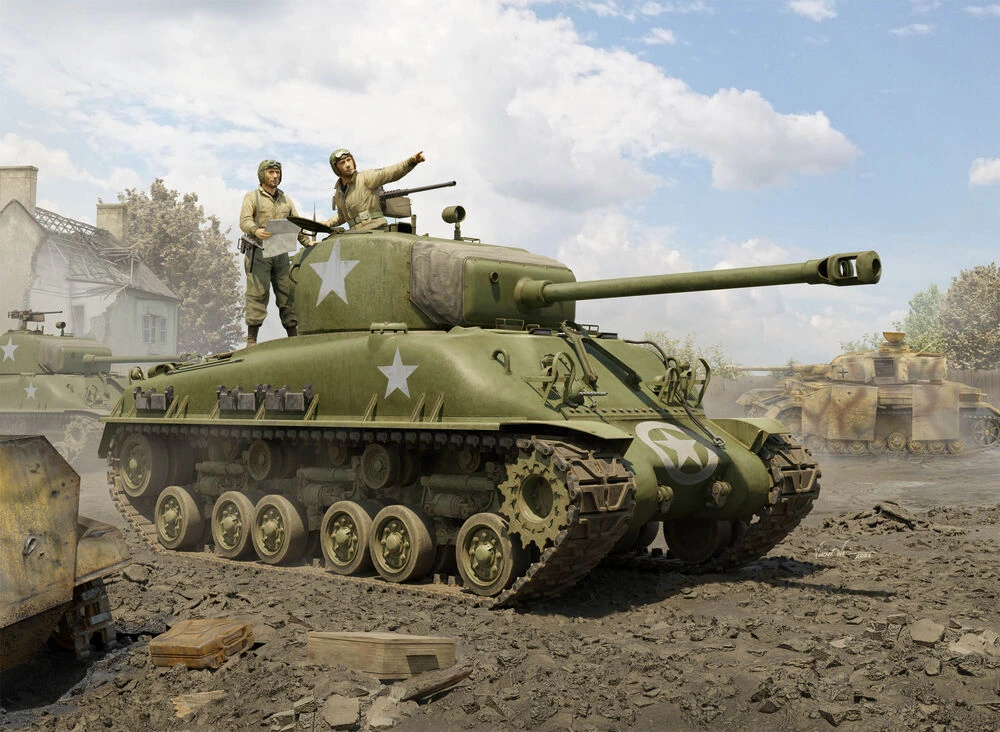Fotografie 1/16 M4A1E8 Medium Tank