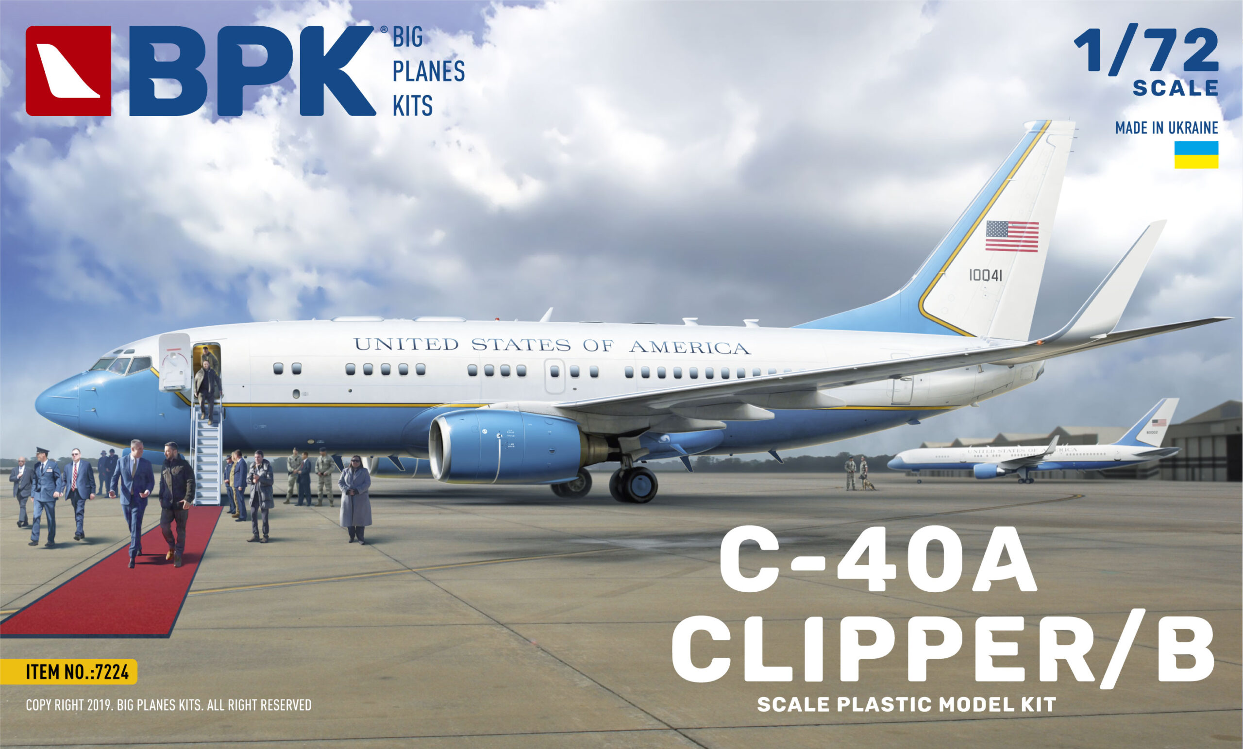 Fotografie 1/72 C-40A CLIPPER / B
