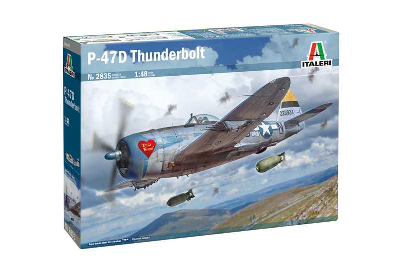 Fotografie Model Kit letadlo 2835 - P-47D Thunderbolt (E.T.O.) (1:48)