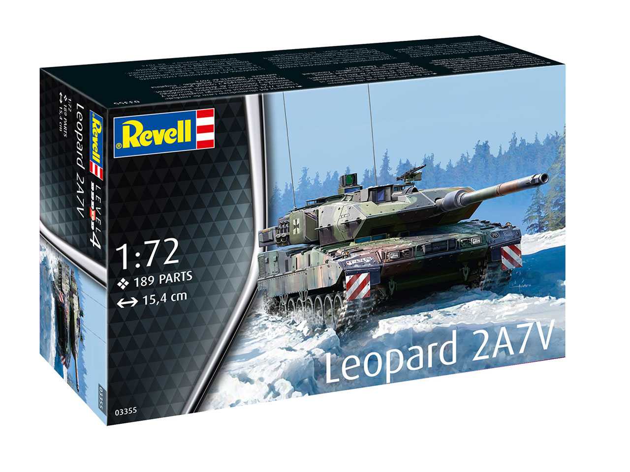 Fotografie Plastic ModelKit tank 03355 - Leopard 2 A7V (1:72)
