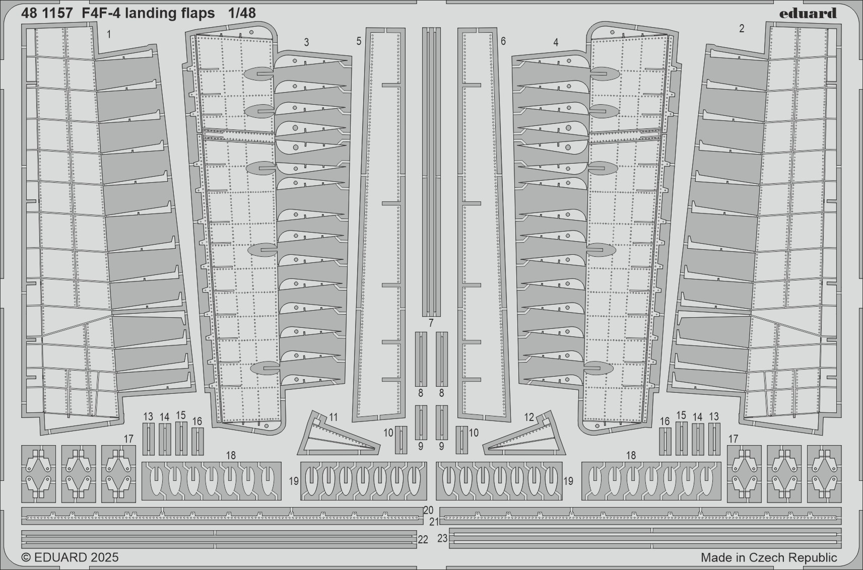 Fotografie 1/48 F4F-4 landing flaps (ACADEMY)