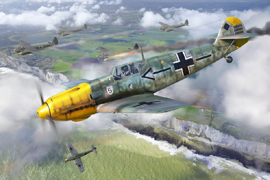 Fotografie 1/48 Messerschmitt Bf109E-4