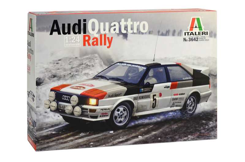 Model Kit auto 3642 - Audi Quattro Rally (1:24)