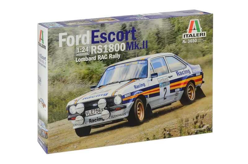 Fotografie Model Kit auto 3650 - Ford Escort RS1800 MK.II Lombard RAC Rally (1:24)