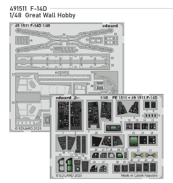Fotografie 1/48 F-14D (GREAT WALL HOBBY)