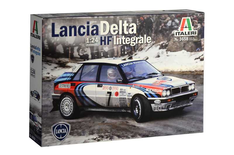 Model Kit auto 3658 - Lancia Delta HF Integrale (1:24)