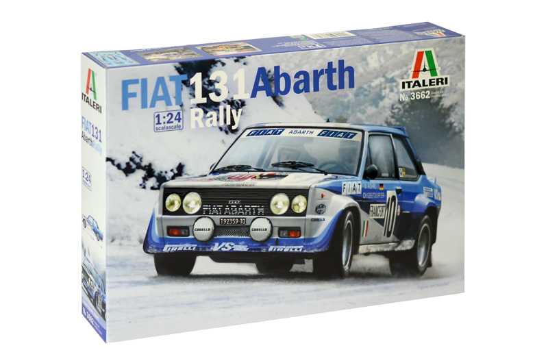 Fotografie Model Kit auto 3662 - FIAT 131 Abarth Rally (1:24)
