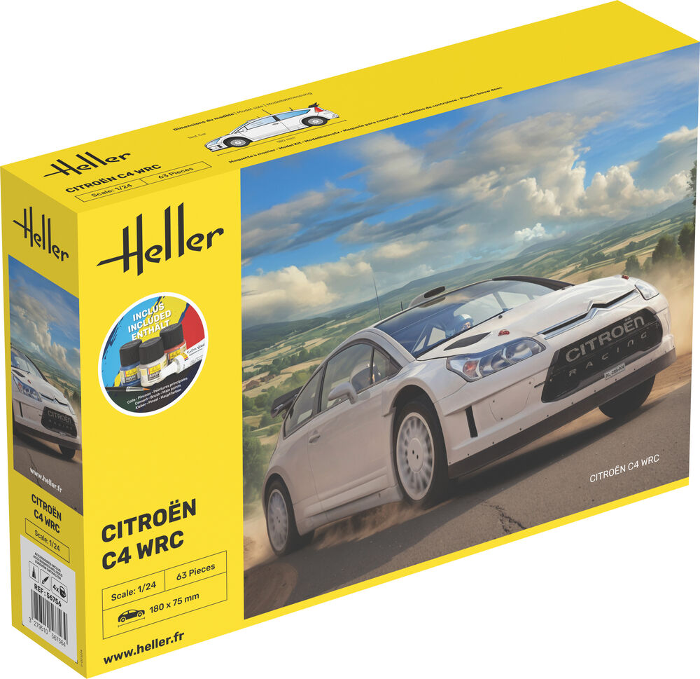 Fotografie 1/24 Citroen C4 WRC - Starter kit