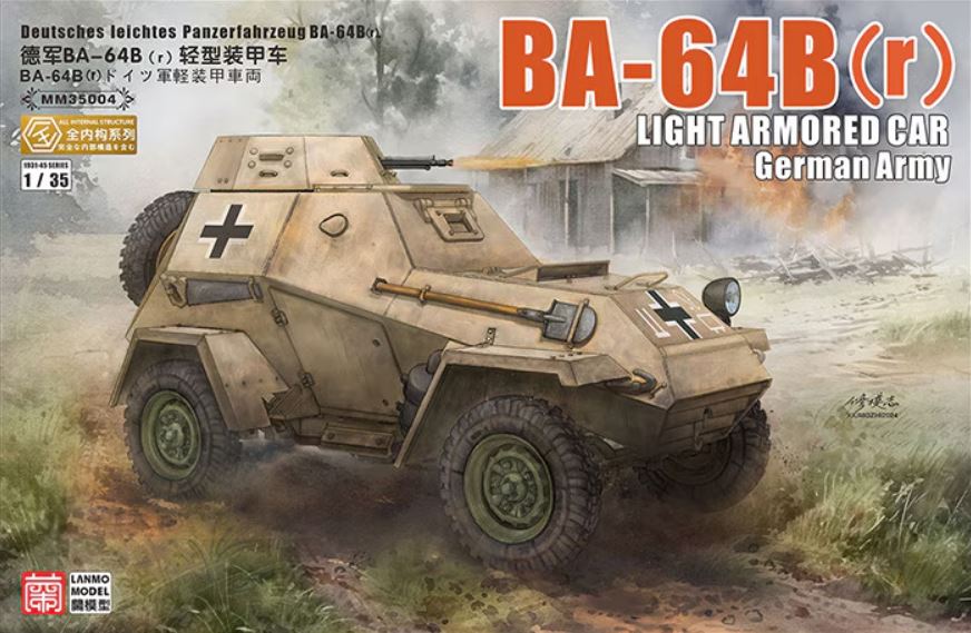 Fotografie 1/35 BA-64B(r) Light Armoured Car German Army