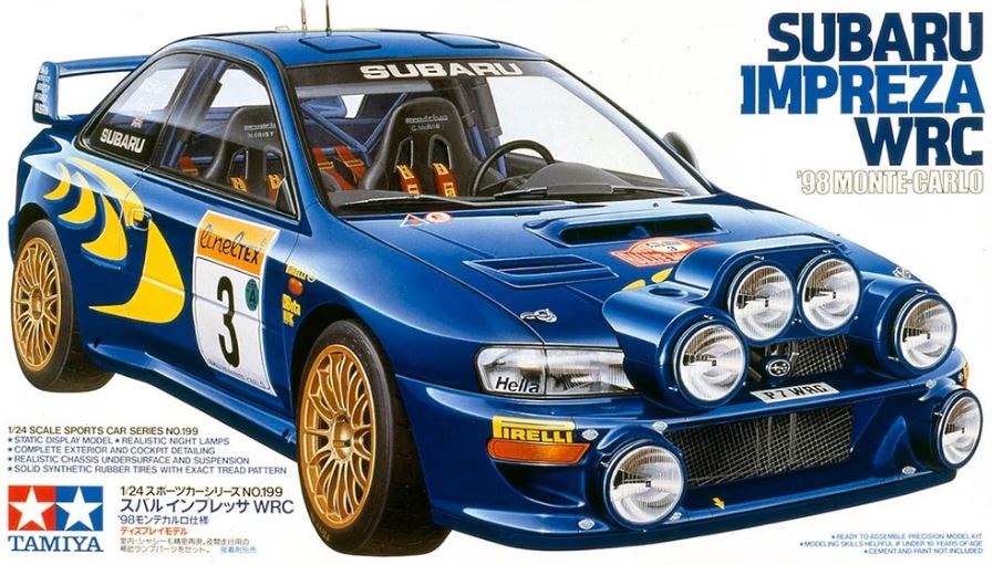 Fotografie 1/24 Subaru Impreza WRC '98 Monte-Carlo