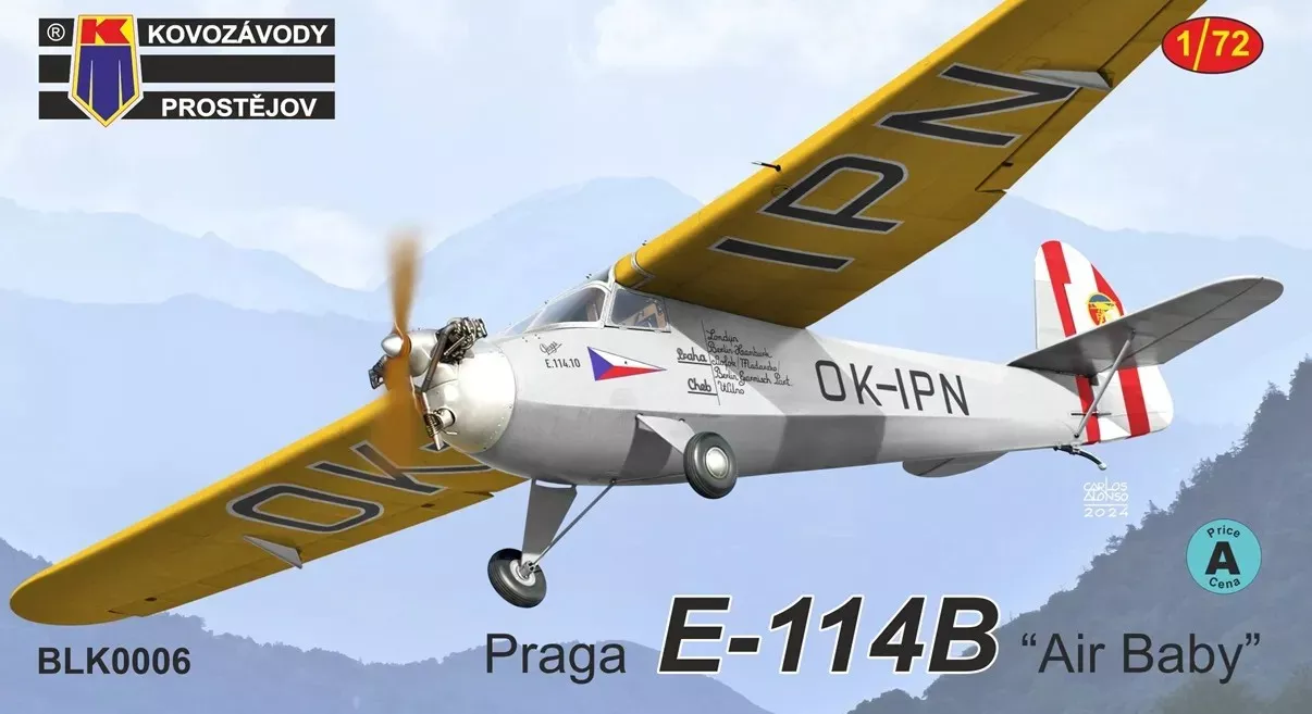 1/72 Praga E-114B 'Air Baby' (2x camo)
