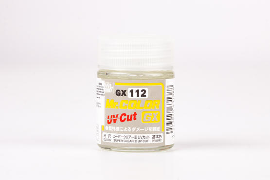GX112 Mr. Color GX - lesklý lak III s UV filtrem (18ml)