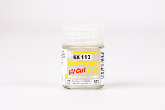 GX113 Mr. Color GX - matný lak III s UV filtrem (18ml)