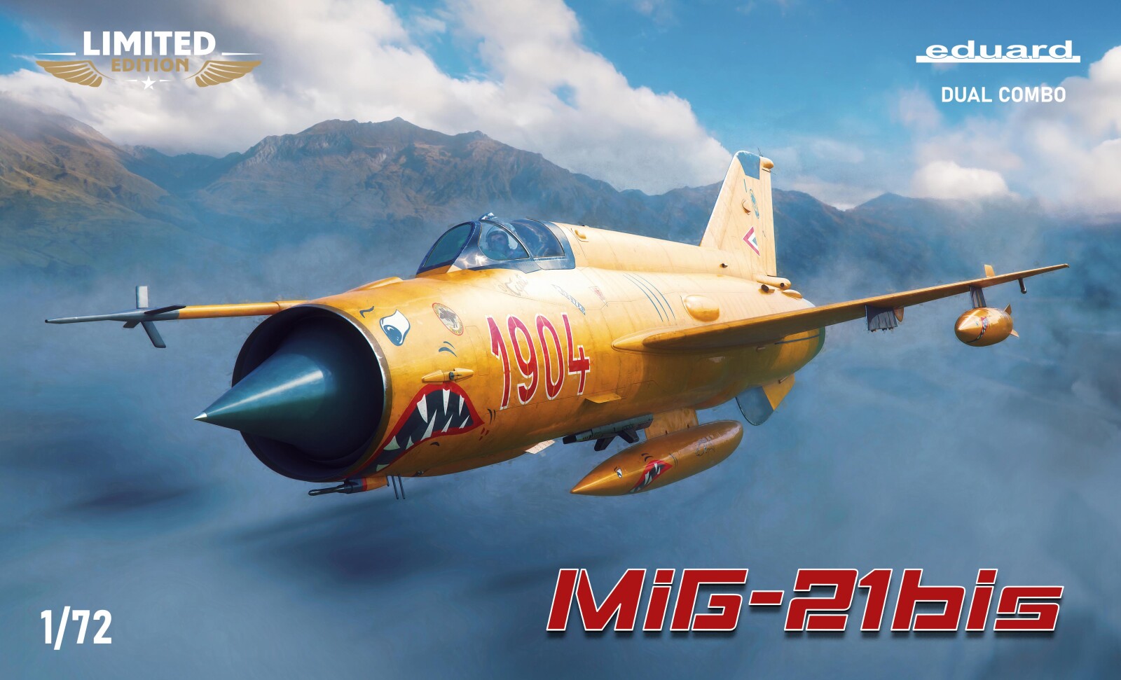 Fotografie 1/72 MiG-21bis DUAL COMBO (Limited edition)