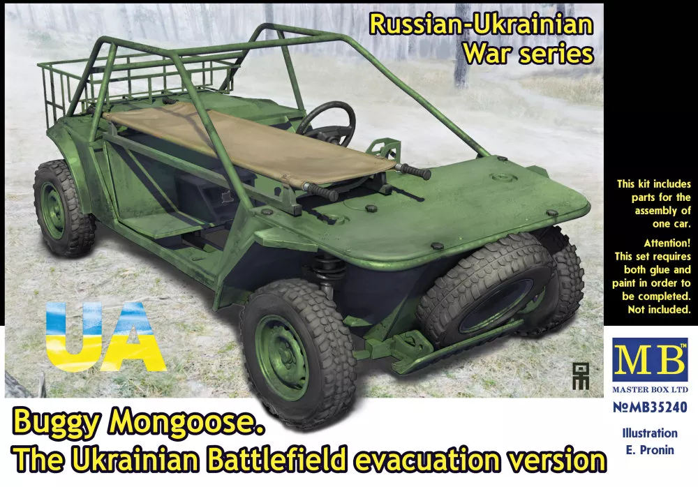 1/35 Buggy Mongoose - Combat vehicle evacuation v.
