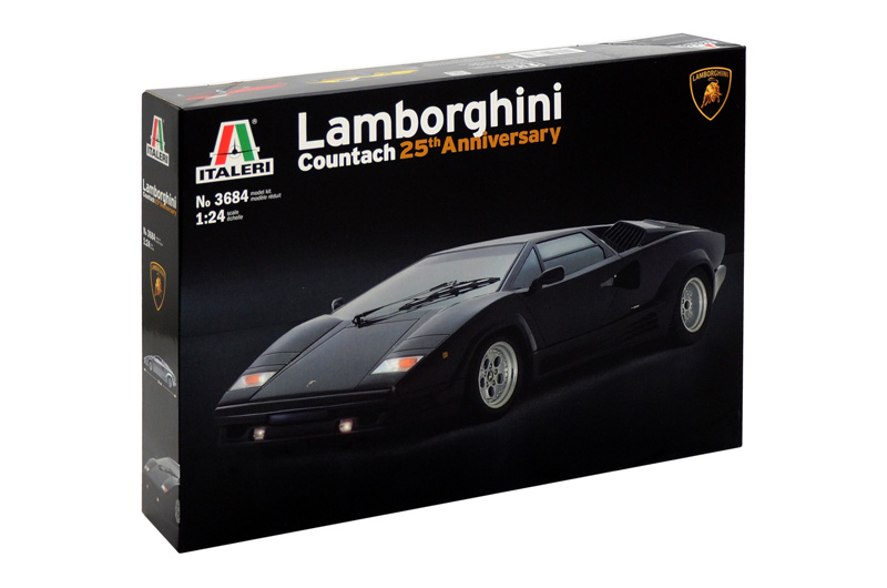 Model Kit auto 3684 - LAMBORGHINI COUNTACH 25th Anniversary (1:24)