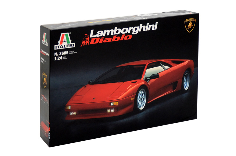 Model Kit auto 3685 - LAMBORGHINI DIABLO (1:24)