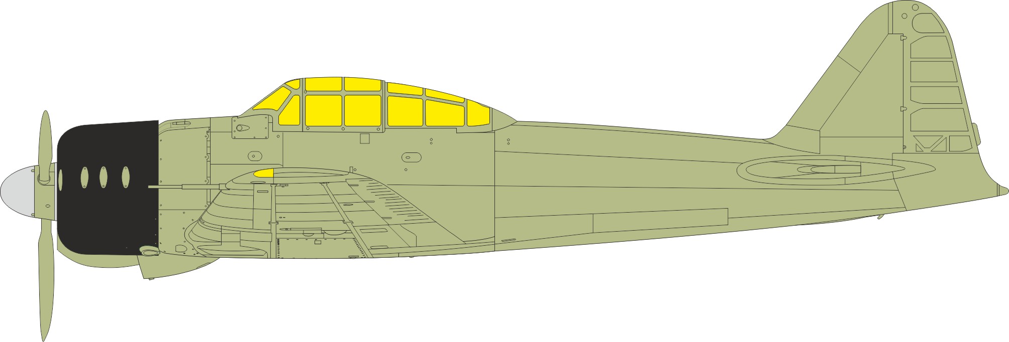 Fotografie 1/32 A6M2 Zero Tface (TAMIYA)