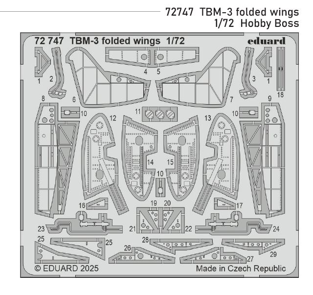 Fotografie 1/72 TBM-3 folded wings (HOBBY BOSS)