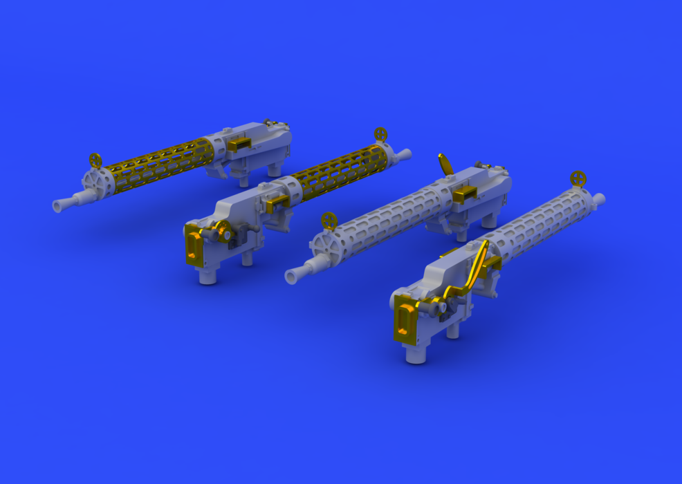Fotografie 1/48 SSW D.III guns (EDUARD)