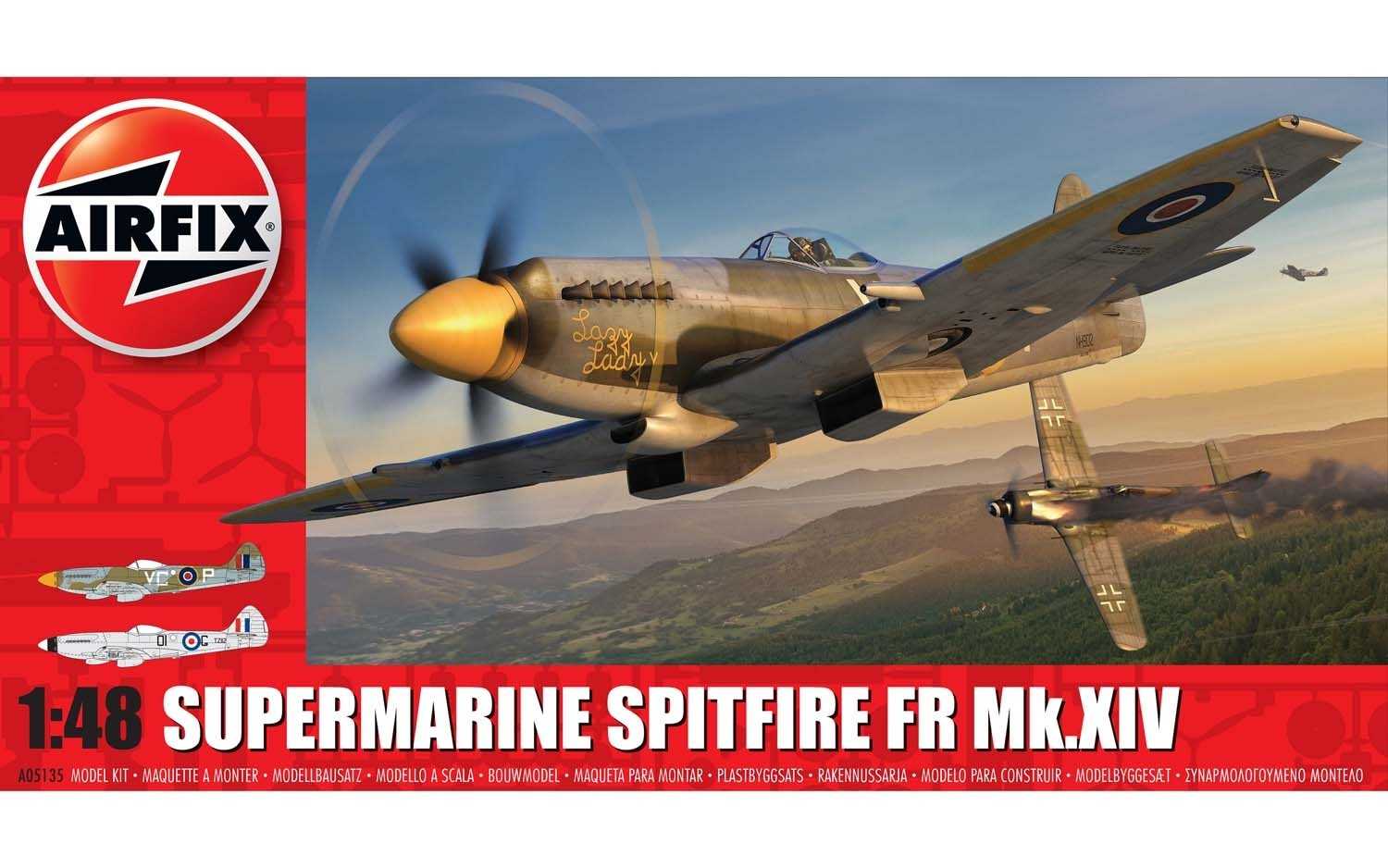 Classic Kit letadlo A05135 - Supermarine Spitfire FR Mk.XIV (1:48)