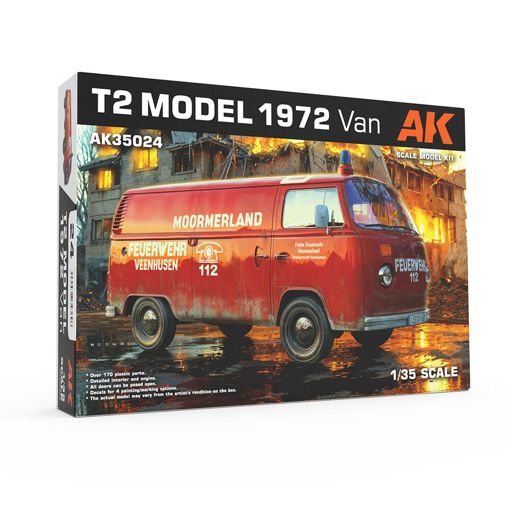 Fotografie T2 Model 1972 VAN 1/35 scale