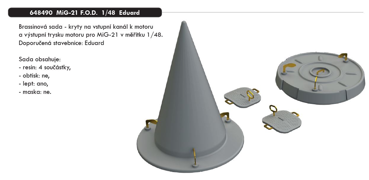 1/48 MiG-21 F.O.D. (EDUARD)