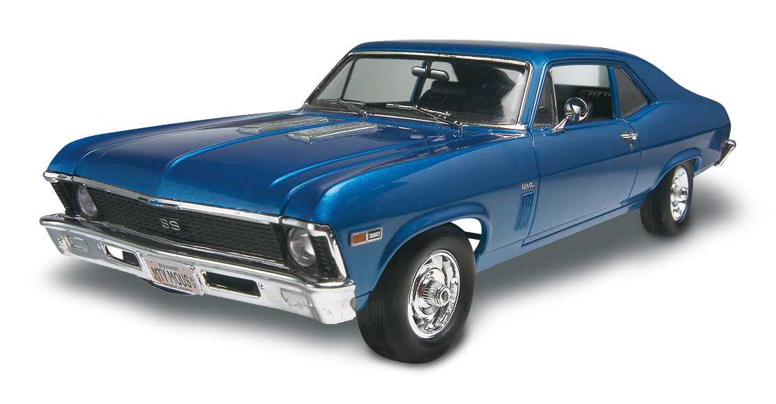 Plastic ModelKit MONOGRAM auto 2098 - '69 Chevy® Nova™ SS (1:25)