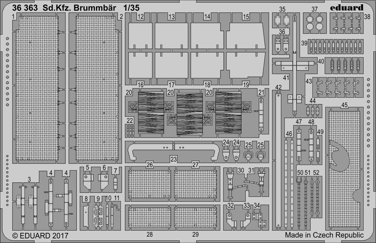 Fotografie 1/35 Sd.Kfz. 166 Brummbär (TAMIYA)