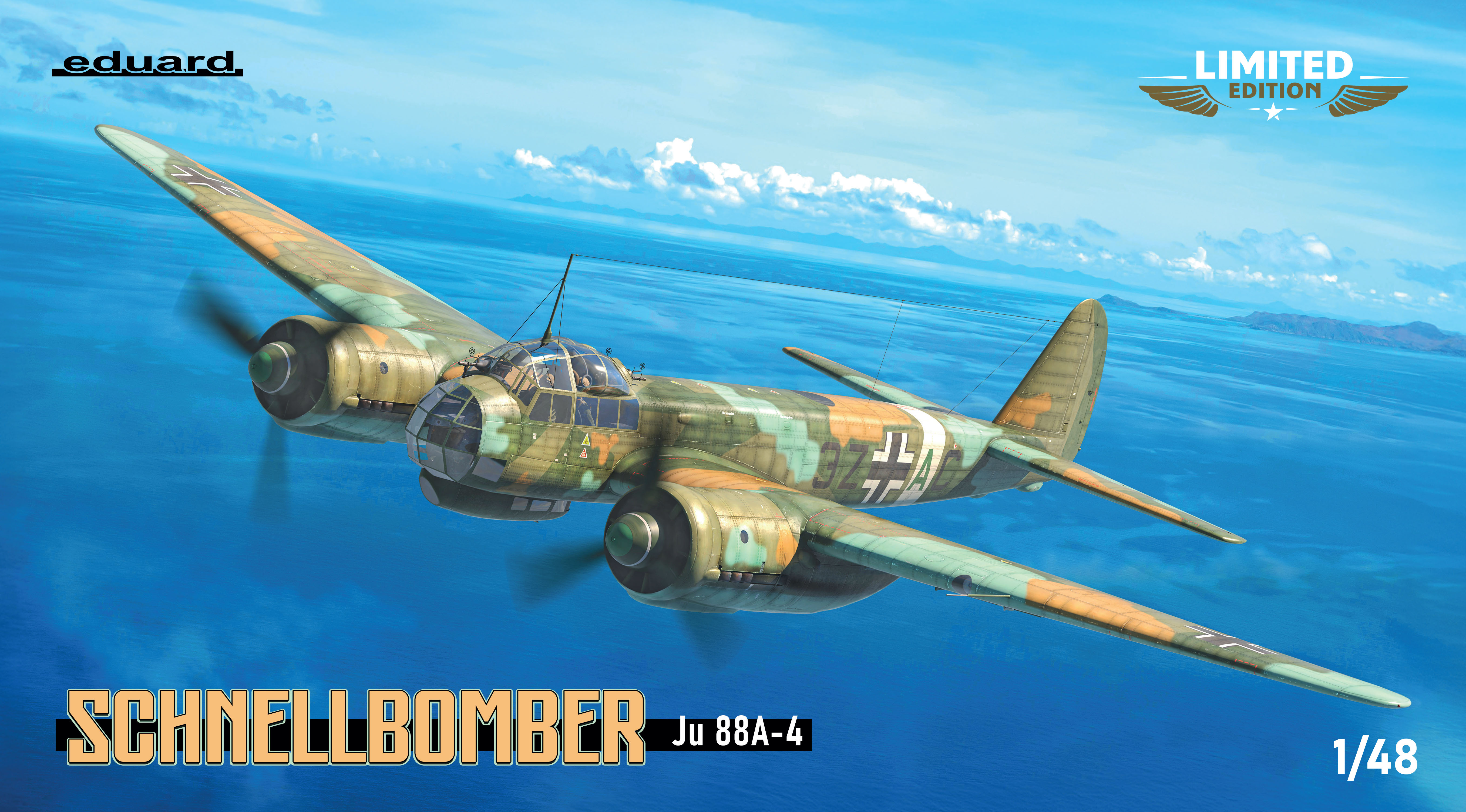 Fotografie 1/48 SCHNELLBOMBER Ju 88 A-4(Limited Edition)