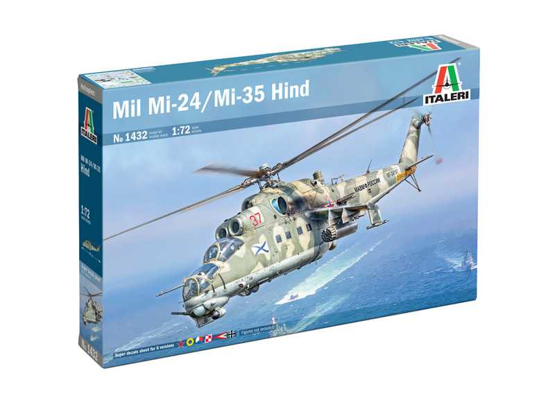 Fotografie Model Kit vrtulník 1432 - Mil Mi-24 P /Mil Mi - 35 P (1:72)