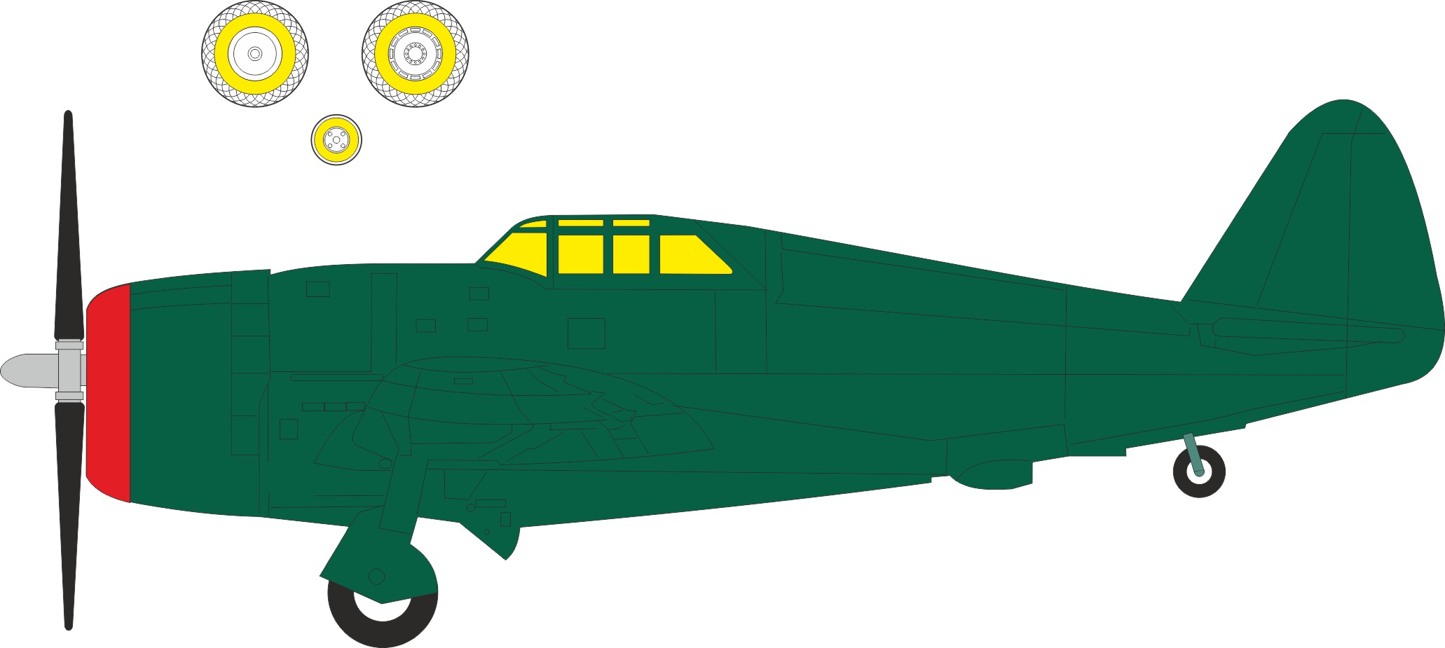 Fotografie 1/48 P-47D Razorback Tface (MINIART)