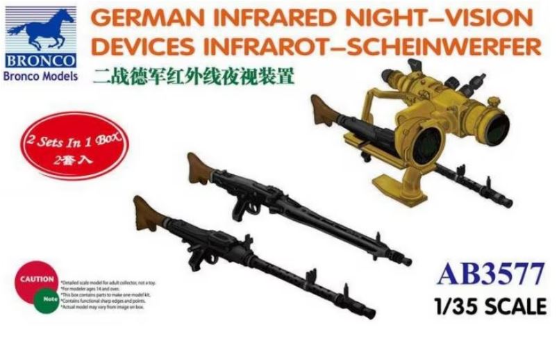 Fotografie 1/35 German Infrared Night-Vision Devices