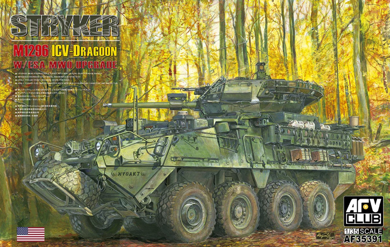 1/35 M1296 Stryker ICV-Dragoon w/ESA MWO Upgrade