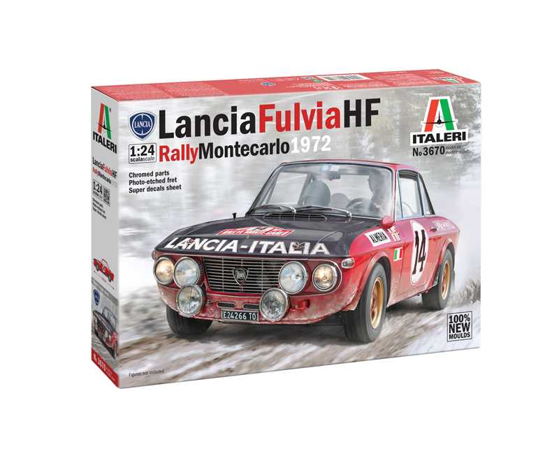 Model Kit auto 3670 - Lancia Fulvia HF (1:24)
