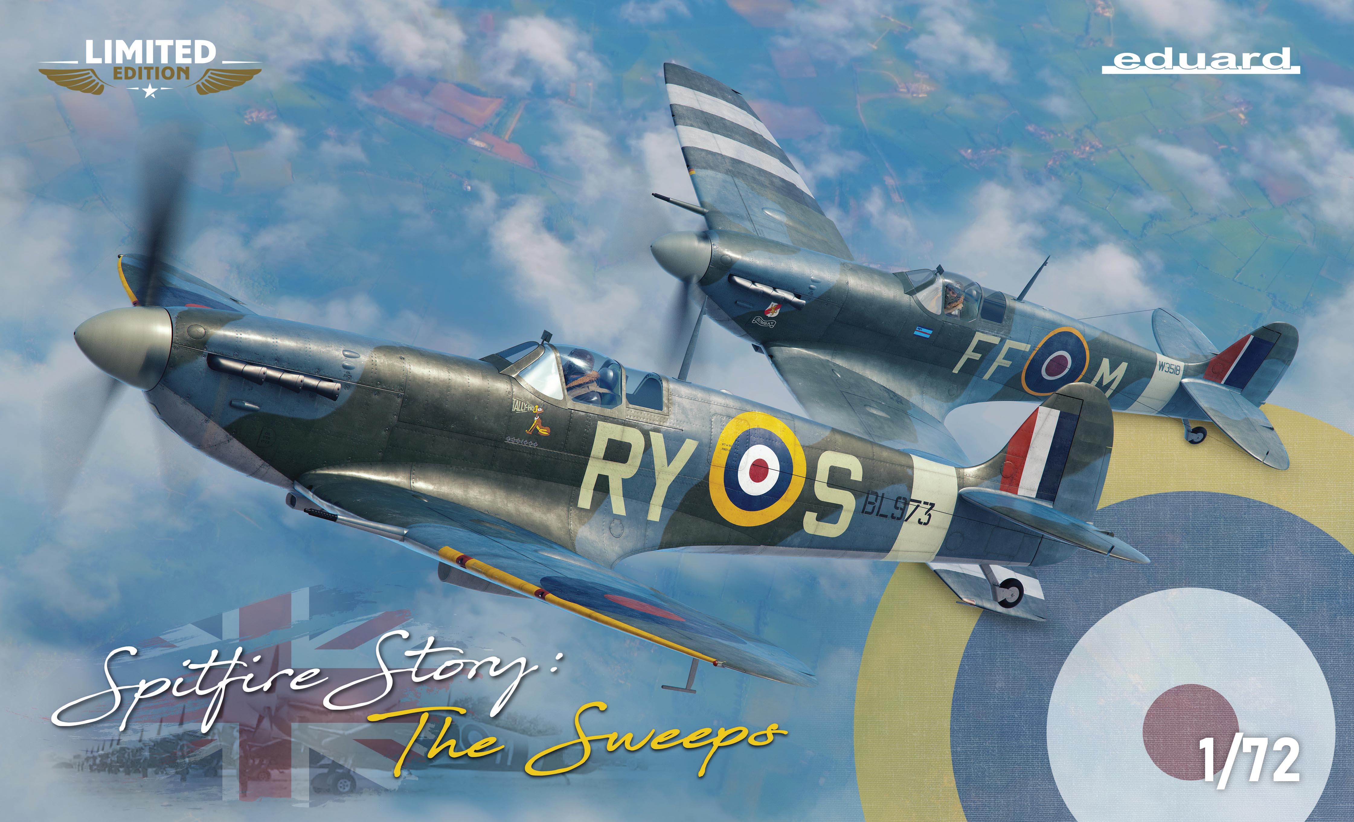 Fotografie 1/72 SPITFIRE STORY: The Sweeps (Spitfire Mk.Vb) - Dual Combo (Limited edition)