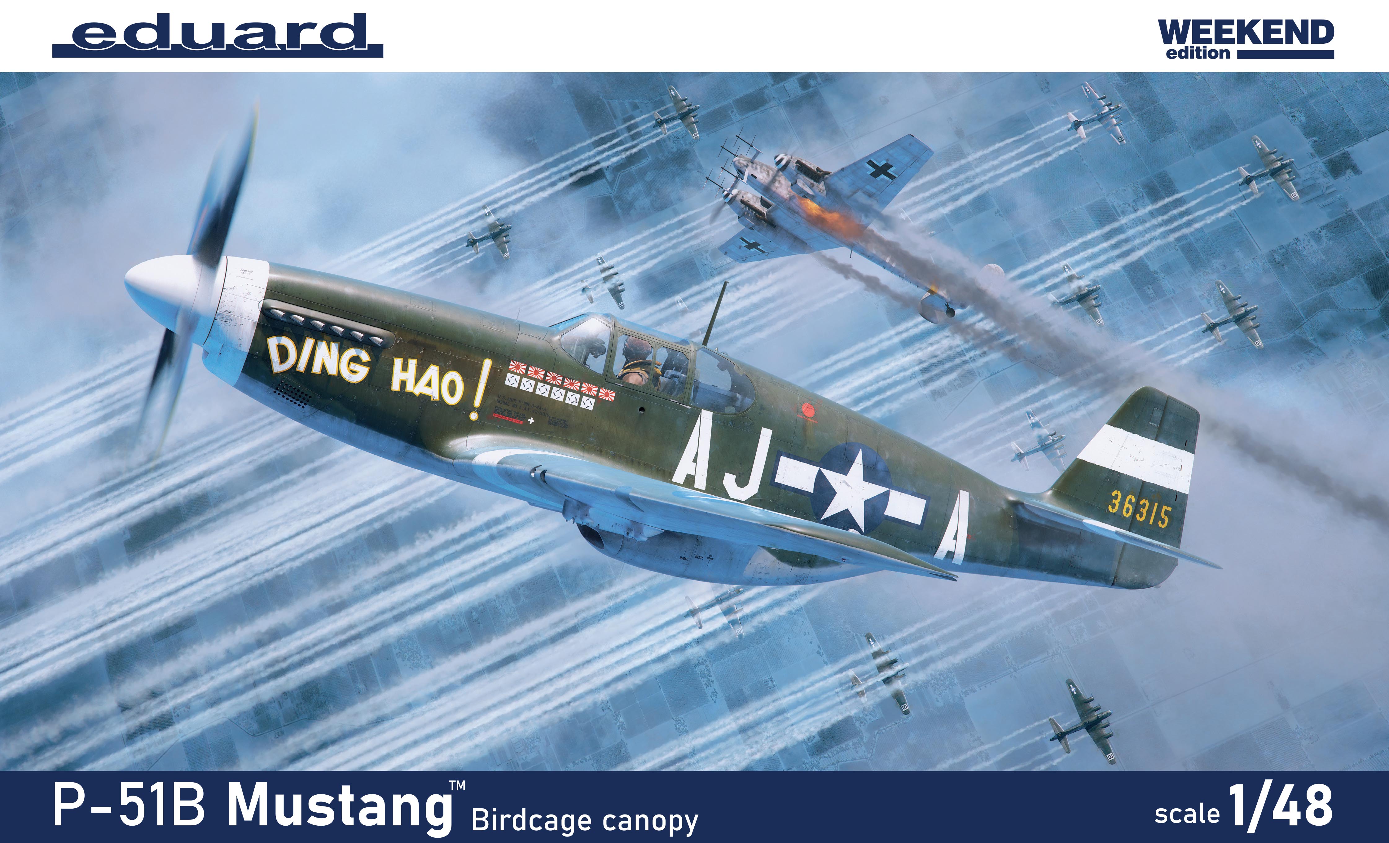Fotografie 1/48 P-51B/C Mustang Birdcage canopy (Weekend)