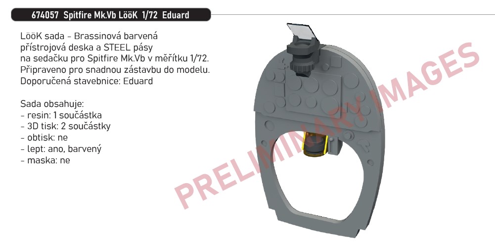 Fotografie 1/72 Spitfire Mk.Vb LööK (EDUARD)
