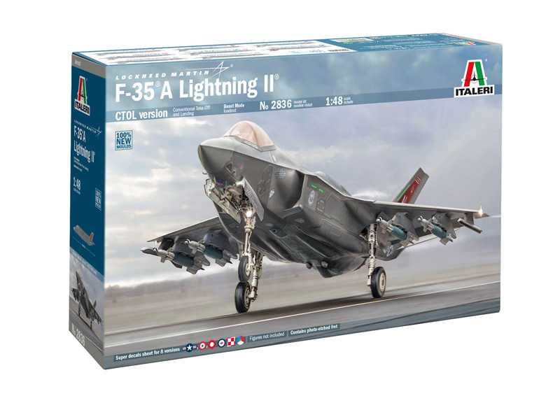 Fotografie Model Kit letadlo 2836 - F-35A Lightning II (Beast Mode) (1:48)