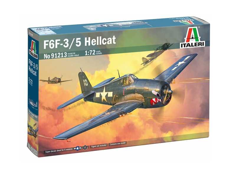 Fotografie Model Kit letadlo 91213 - F6F-3/5 Hellcat (1:72)
