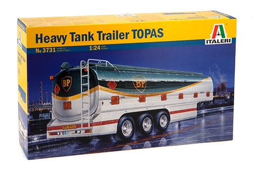 Model Kit návěs 3731 - HEAVY TANK TRAILER "TOPAS" (1:24)