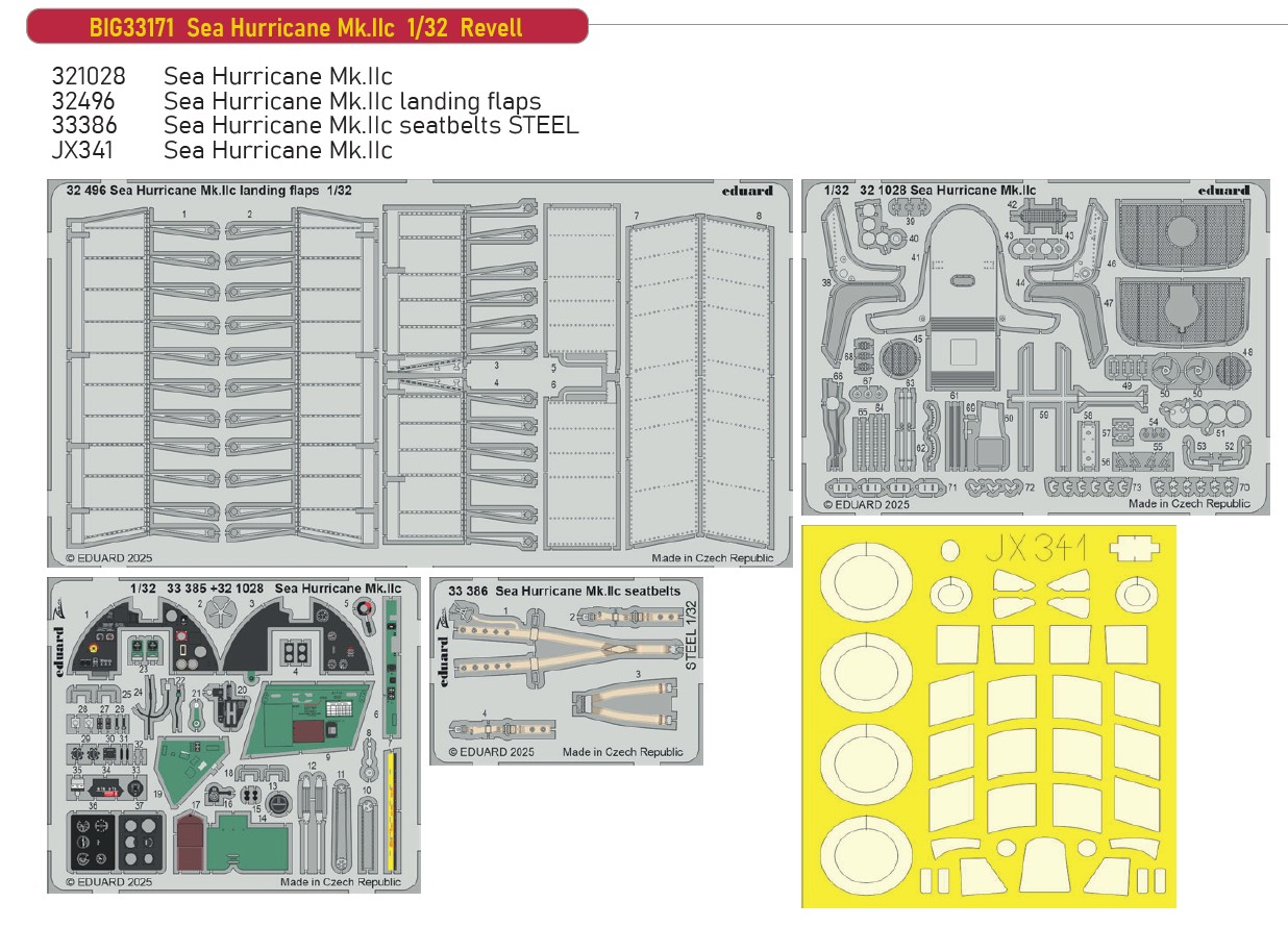Fotografie 1/32 Sea Hurricane Mk.IIc (REVELL)