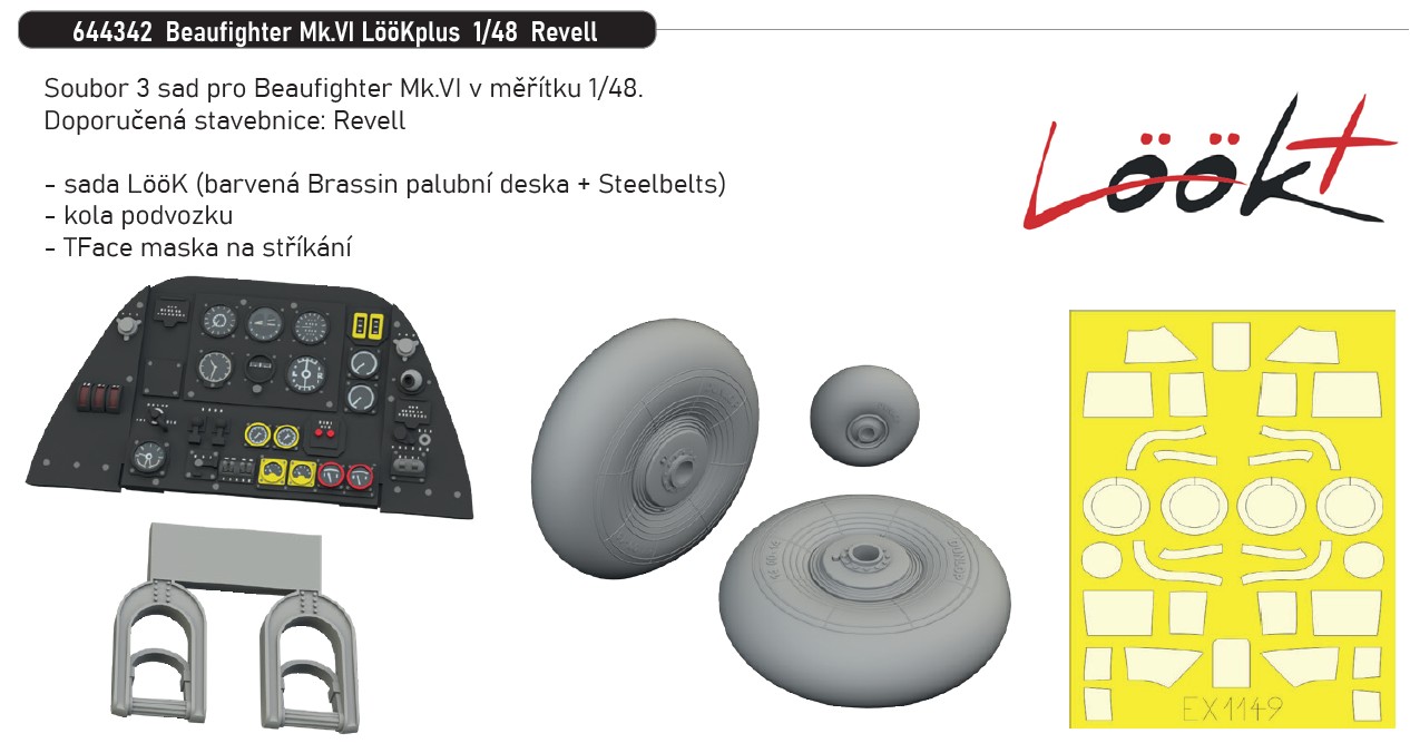 Fotografie 1/48 Beaufighter Mk.VI LööKplus (REVELL)