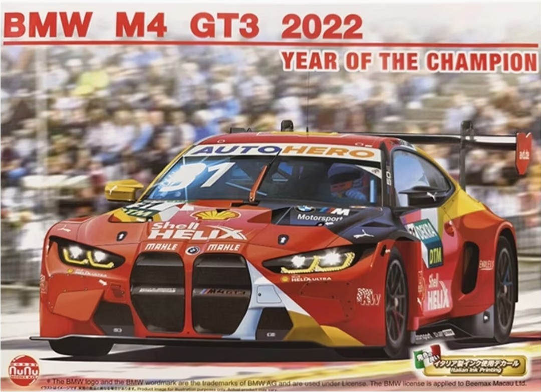 1/24 BMW M4 GT3 DTM Champion 2022